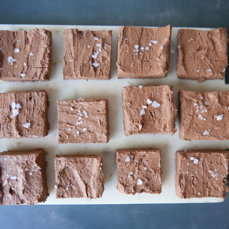 Photo of Four-ingredient chocolate fudge by WW