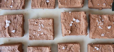 Four-ingredient chocolate fudge