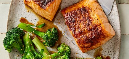 Zalm met kruidenrub uit de Airfryer