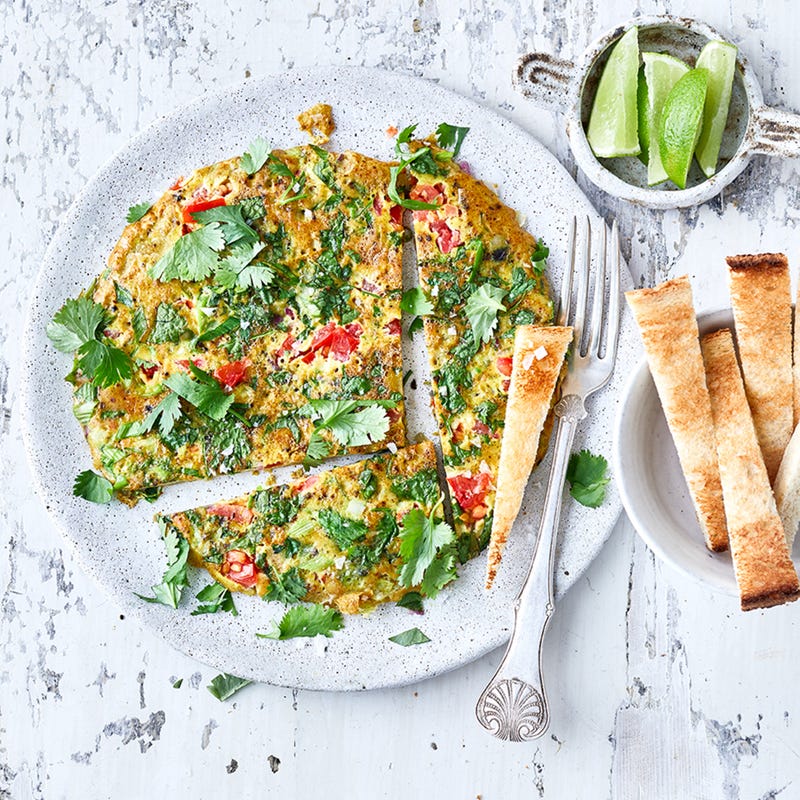 Käse-Masala-Omelette