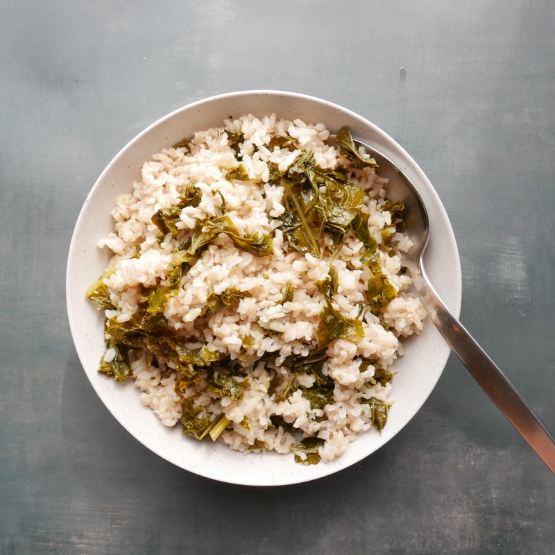 Photo of Baked brown rice with kale by WW