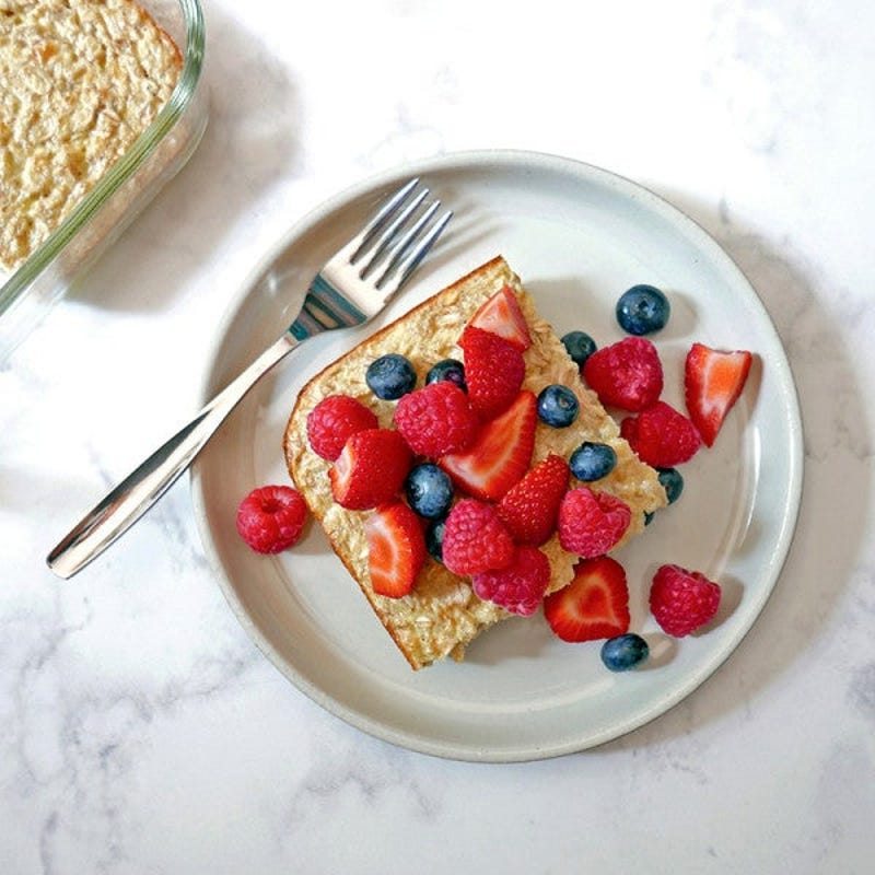 Photo of High-protein baked oatmeal by WW