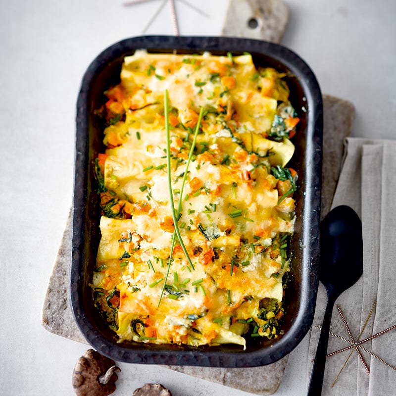 ViktVäktarna - Cannelloni med pumpa och spenat