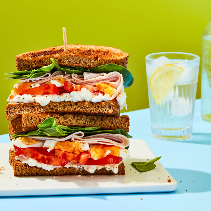 Photo of Triple-protein turkey sandwich by WW