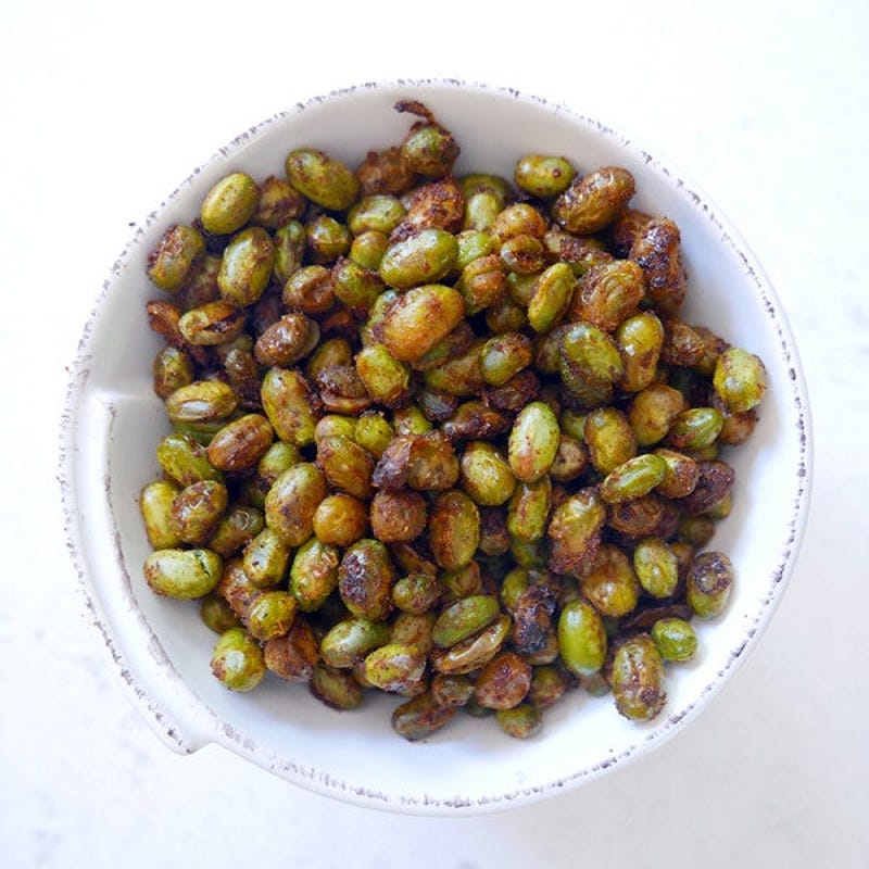 Photo de Edamames rôtis et croustillants à saveur de barbecue par WW