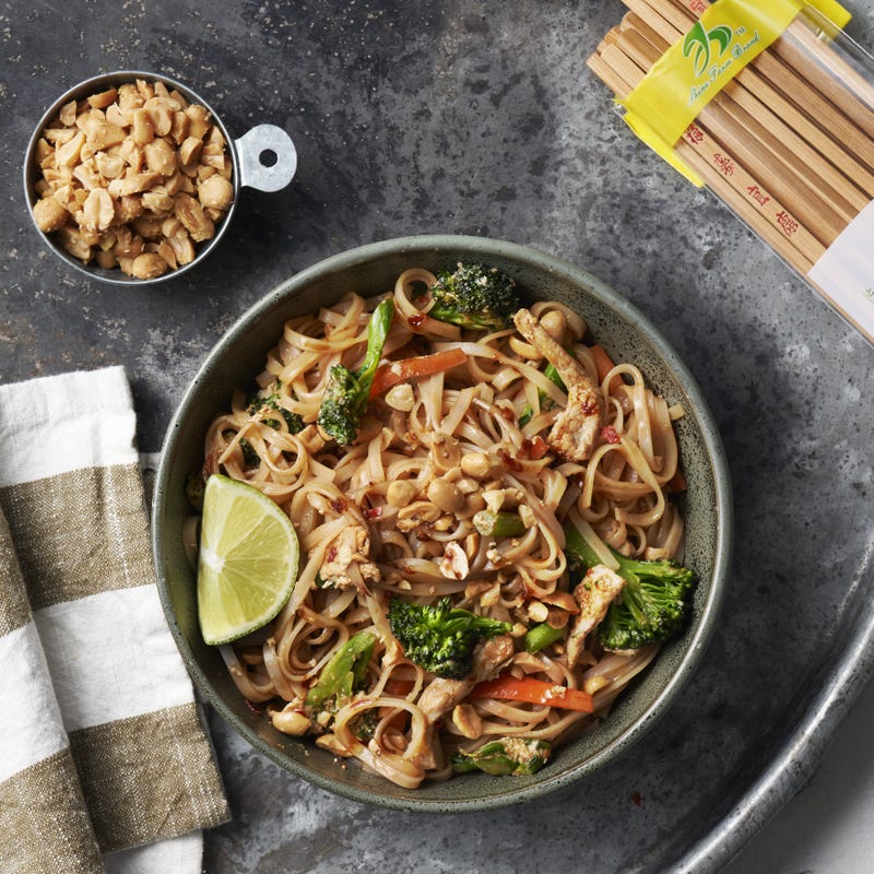 Pad thaï aux côtelettes de porc