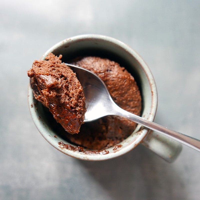 Photo of Chocolate–PB microwave mug cake by WW