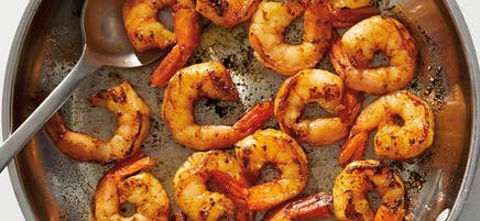 Chilli and lime prawns