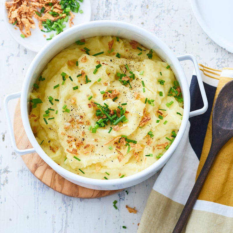 Einfaches Kartoffelpüree