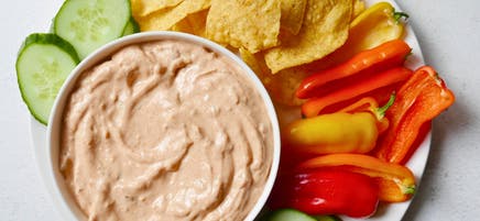 Tex-Mex cottage cheese dip