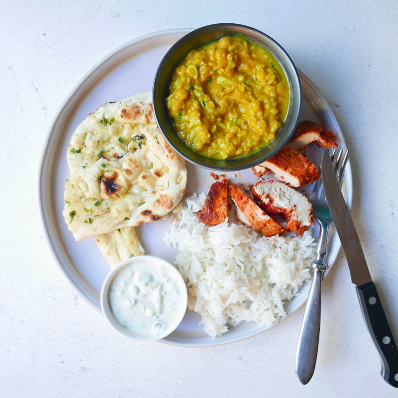 Photo of Indian takeout meal by WW