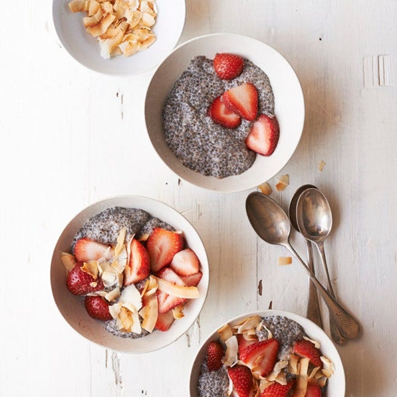 Photo de Pouding au chia sans cuisson pour le déjeuner par WW