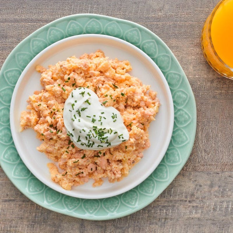 Photo of Eggs, lox, and onions by WW