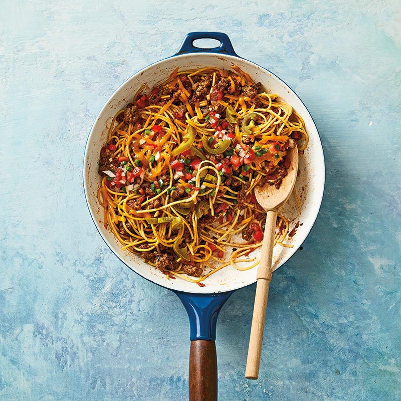 One-pot taco pasta