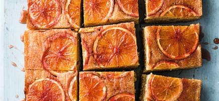 Citrus tarte tatin