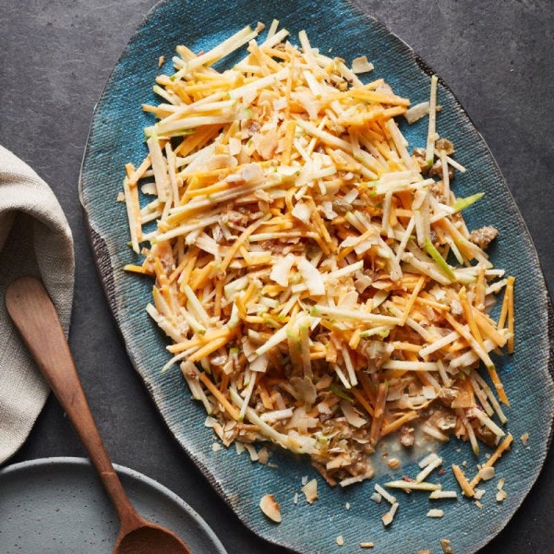 Photo of Spicy butternut squash, apple & raisin slaw by WW