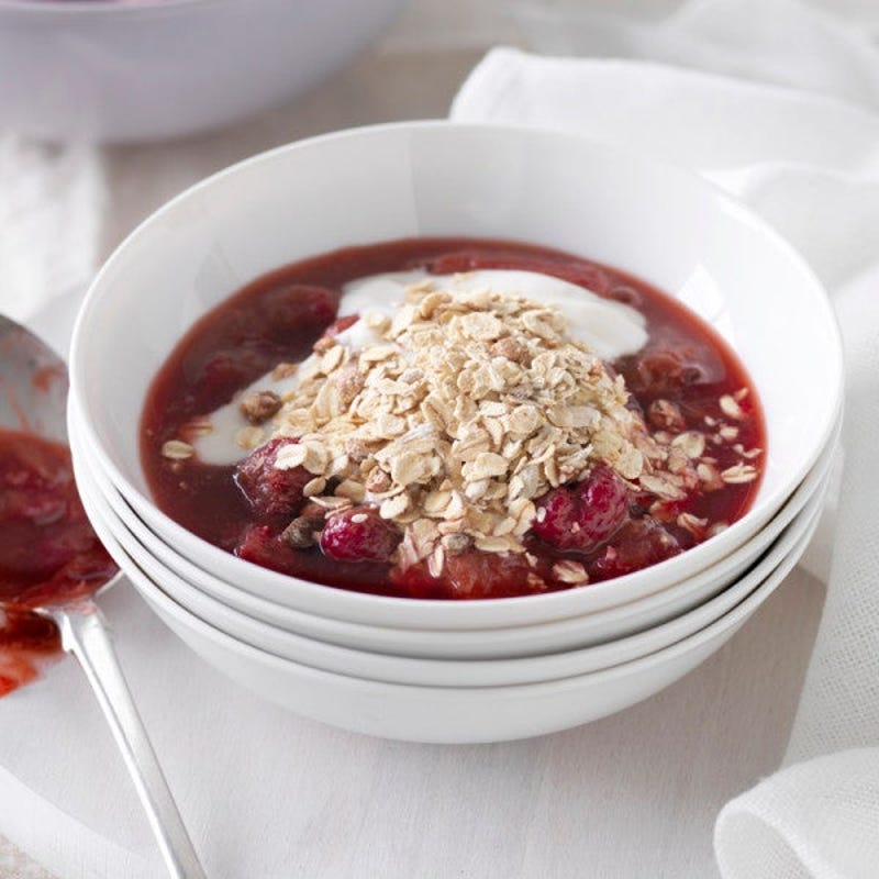 Photo of Rhubarb and berry compote by WW