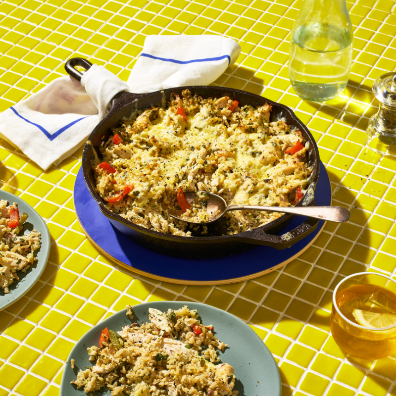 Photo of Chicken and rice skillet dinner by WW