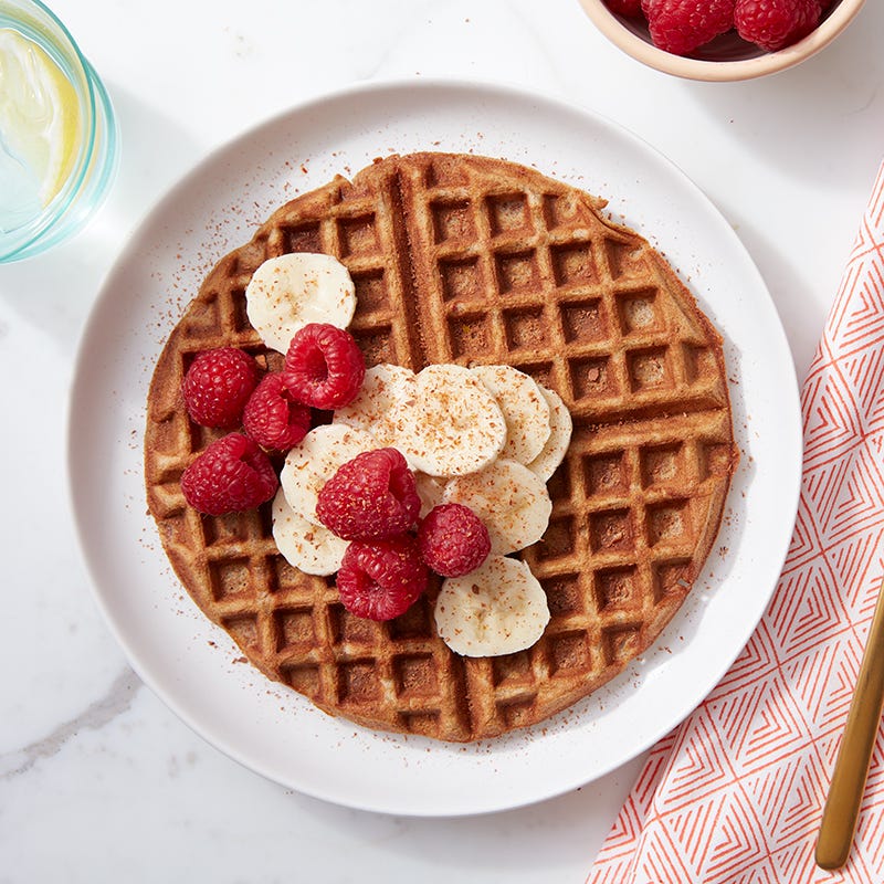Cinnamon Roll-Protein Waffles (Mini-Size)