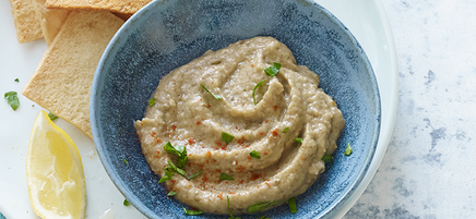 Moroccan roasted eggplant dip