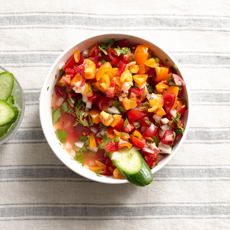 Cherry tomato salsa