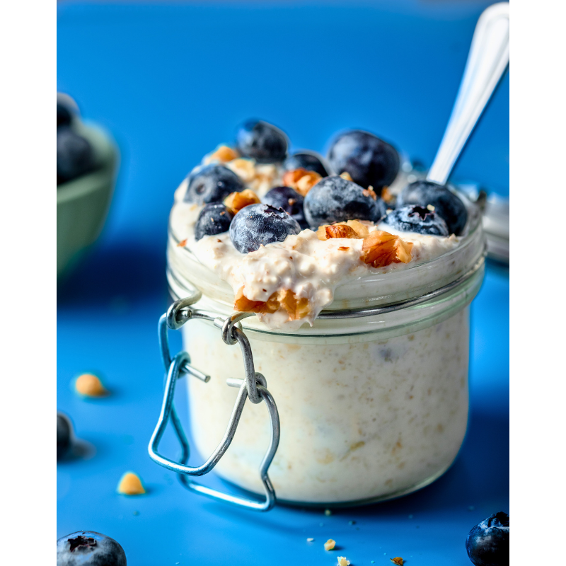 Photo of Banana-blueberry overnight oats by WW