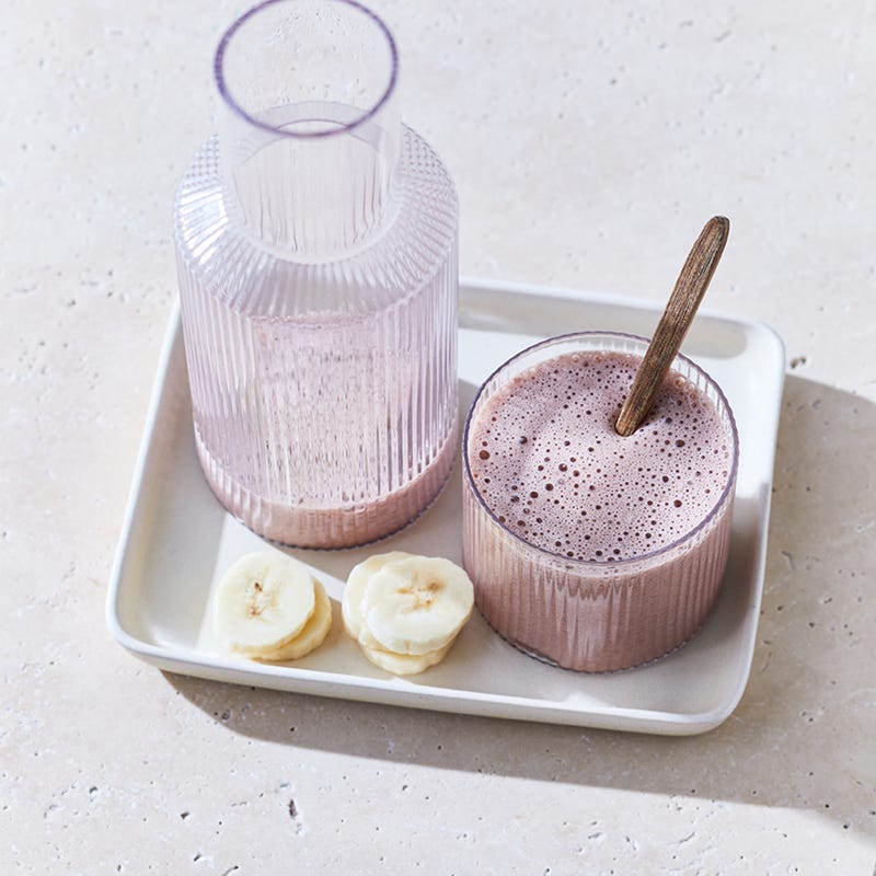 Schoko-Bananen-Protein-Smoothie