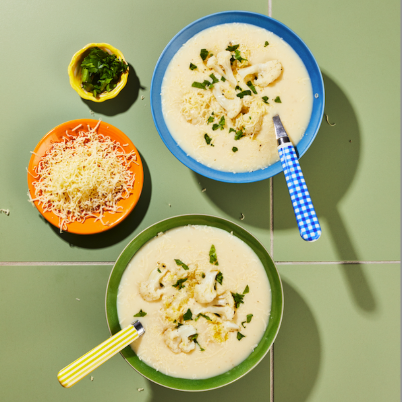 Photo of Creamy cauliflower soup by WW