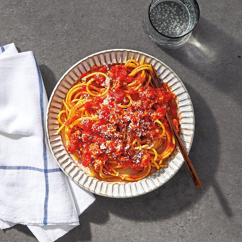 Foto van Spaghetti bolognaise met mager gehakt door WW