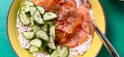 Savory Yogurt and Lox Bowl