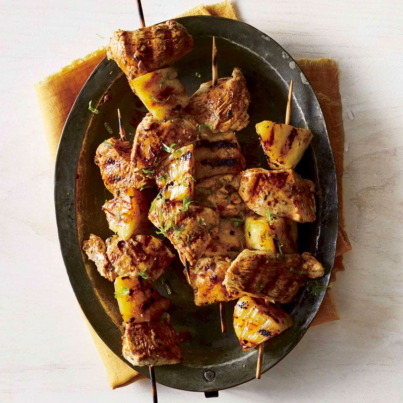 Photo de Brochettes de poulet à l’ananas par WW