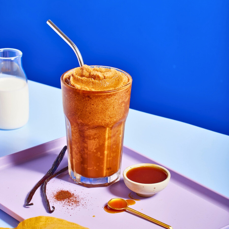 Photo of The MacroBarista's Caramel Frappe by WW