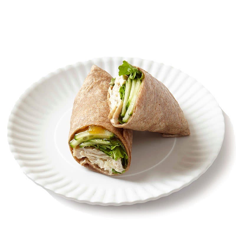 Photo of Chicken salad wrap with mango chutney by WW
