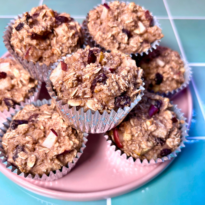 Photo de Muffins à l'avoine et aux raisins secs (sans sucre ajouté) prise par WW