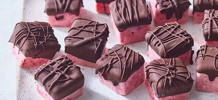 Frozen berry bites