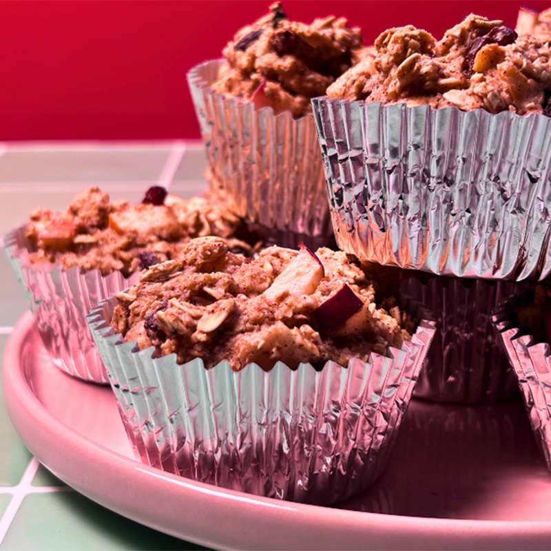 Foto av Havre- och äppelmuffins med russin från WW ViktVäktarna