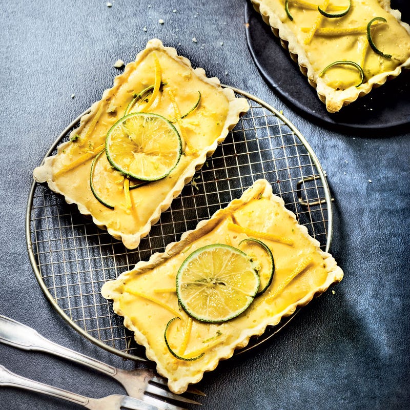 Tartelettes aux deux citrons