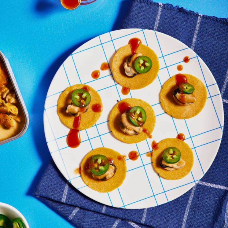 Photo of Viral smoked mussel snack by Danielle Zaslavsky by WW