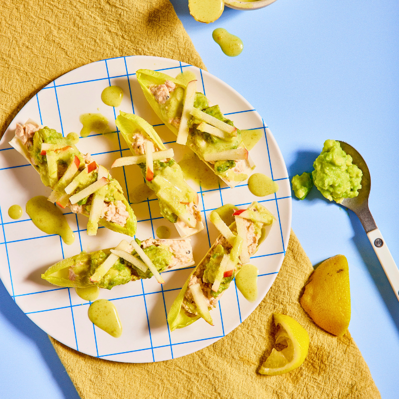 Photo of Radicchio boats by Danielle Zaslavsky by WW