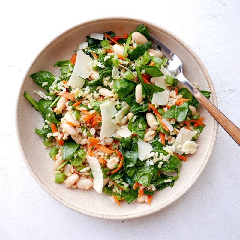 Bowl de légumes et riz complet