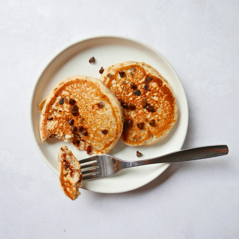 Photo de Crêpes protéinées aux grains de chocolat par WW