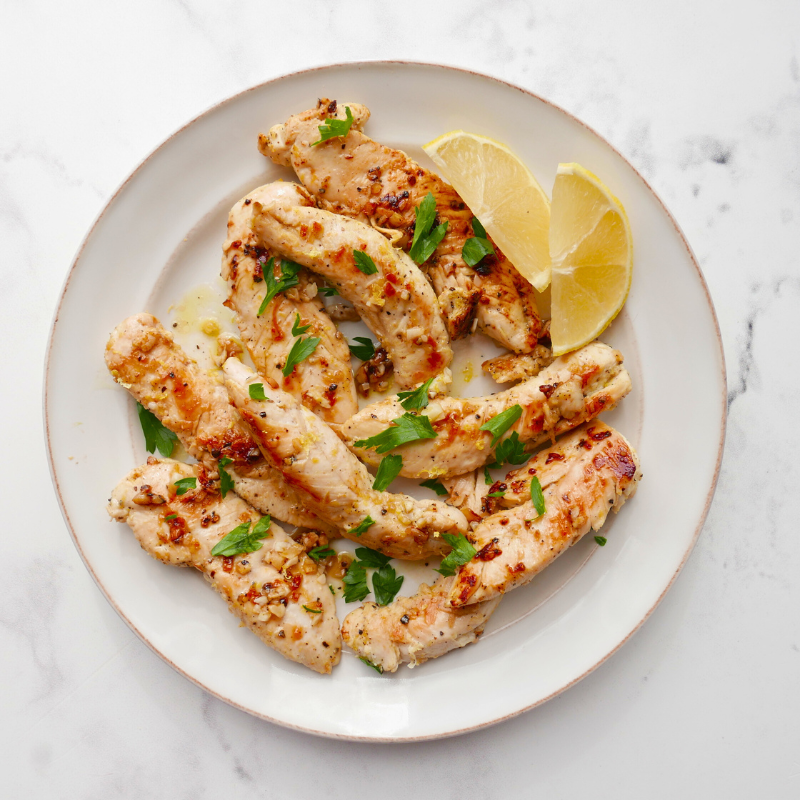 Photo of Lemon-garlic chicken tenders by WW