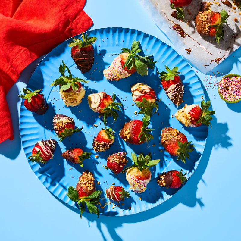 Photo de Fraises enrobées de chocolat par WW