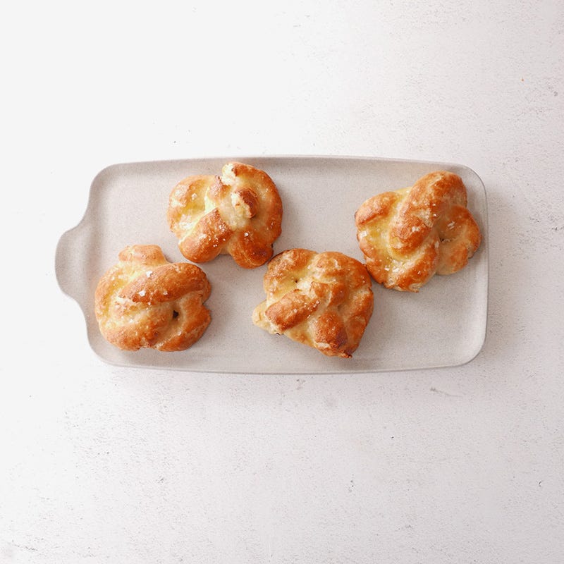 Photo of Buttery two-Ingredient Dough Pretzel by Makayla Brasfield by WW