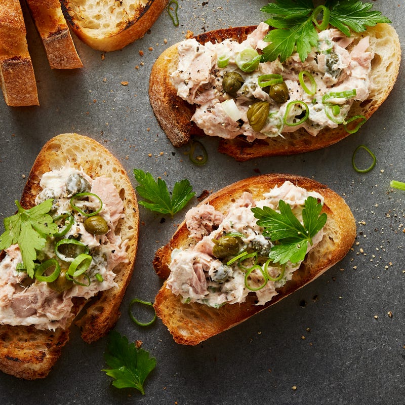 Knusprige Thunfisch-Happen