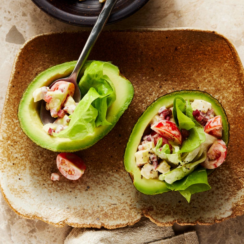 BLT-Stuffed Avocado