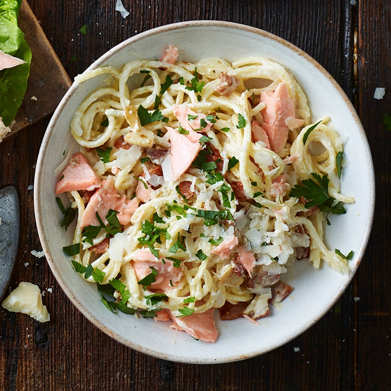 Lax carbonara