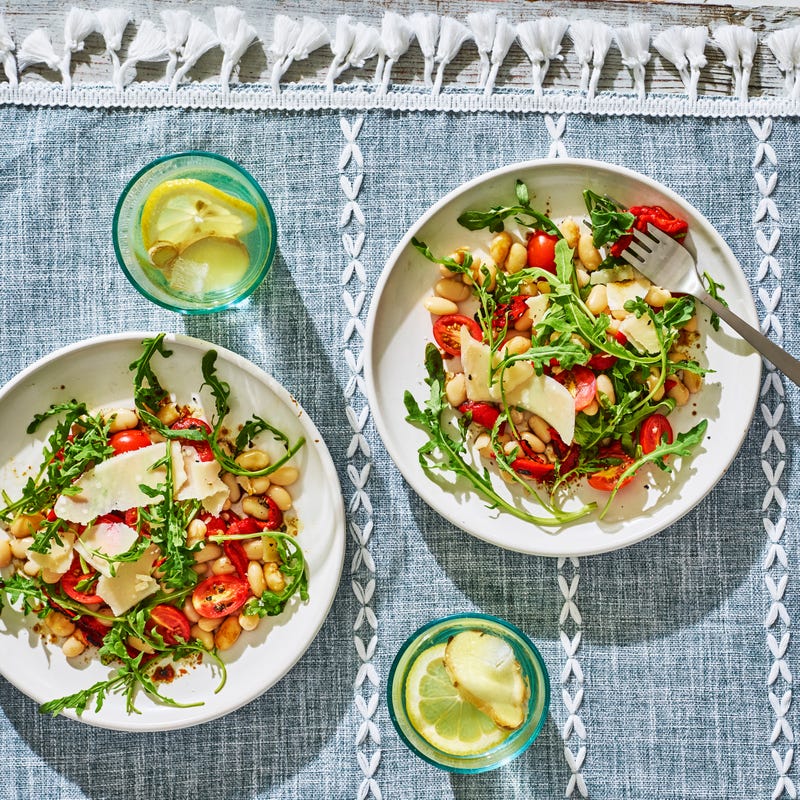 Foto av Sallad med vita bönor, tomat och parmesan från WW ViktVäktarna