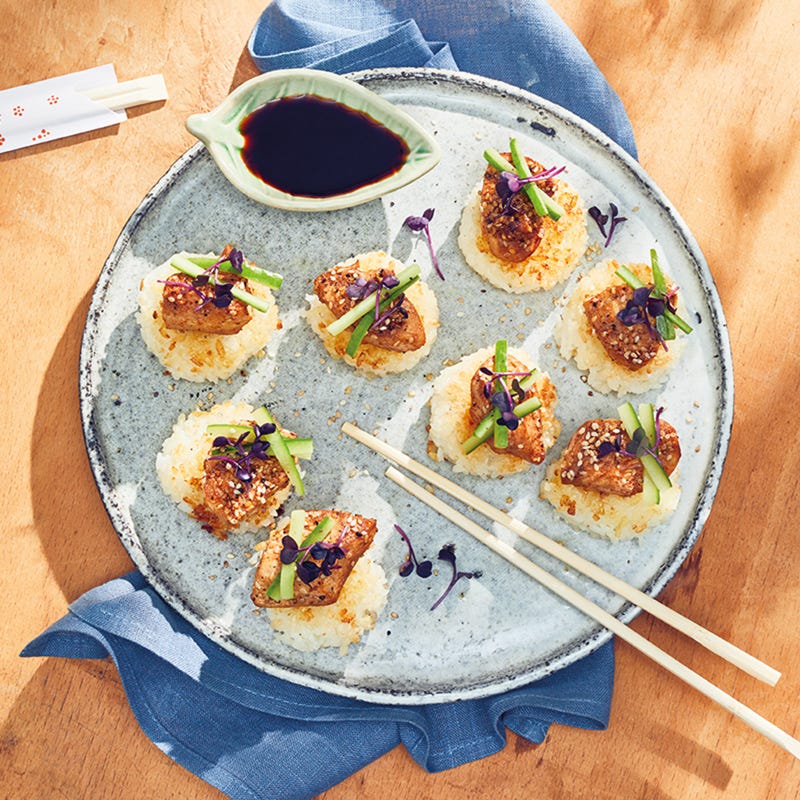 Photo of Crunchy chicken nigiri by WW