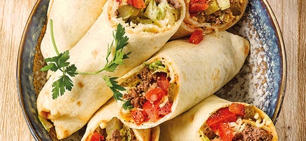 Cheeseburger wraps